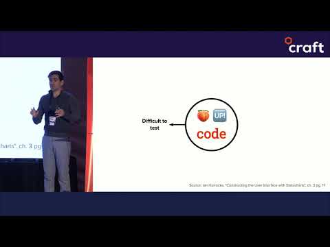 State of the Art User Interfaces with State Machines - David Khourshid | Craft 2019