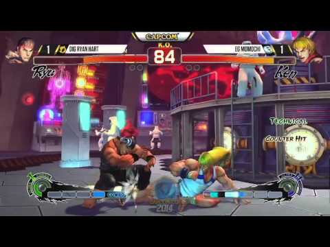 Capcom Cup 2014 - Hype Moments - Ryan Hart Vs Momochi (Loser Bracket)