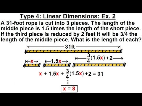 Algebra Ch 2 Word Problem 1 of 46 What is the Key to Solving Word Problems