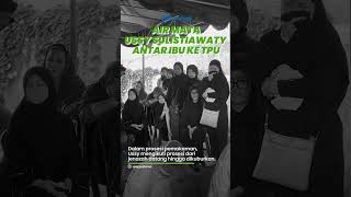 Momen Pilu Ussy Sulistiawaty Antar Ibu ke Peristirahatan Terakhir, Tak Kuasa Tahan Air Mata