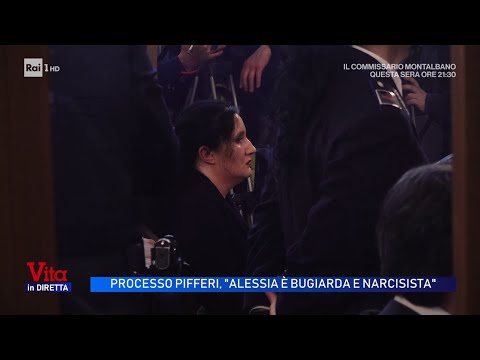 Processo Alessia Pifferi, scontro in tribunale - Vita in Diretta 22/10/2025