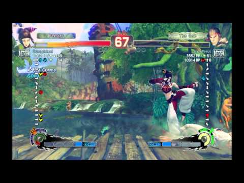 ULTRA STREET FIGHTER 4 JURI VS RYU