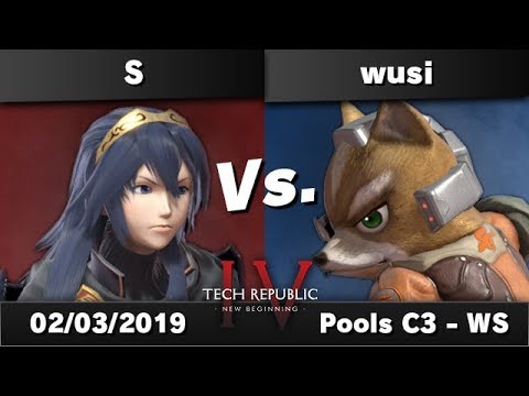 [Tech Republic IV] S (Lucina) vs Wolves | wusi (Fox) - Pools C3 WS