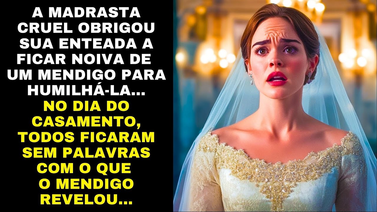 A MADRASTA CRUEL OBRIGOU SUA ENTEADA A FICAR NOIVA DE UM MENDIGO...TODOS FICARAM SEM PALAVRAS COM...