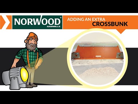 Sawmill SPOTLIGHT on Extra Crossbunks for the LumberPro HD36 (review by Dave Boyt)