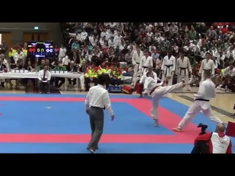 Brazil - Belgium _ Kumite Men _ JKA World Karate Championships 2017  Ireland