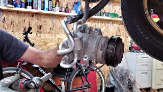 2008-2012 Ford Escape 2.5L A/C compressor replacement