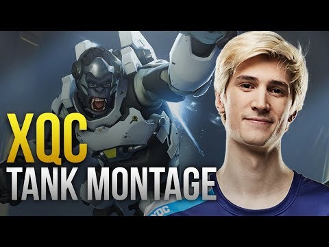 XQC - Tank GOD Montage - Overwatch Montage
