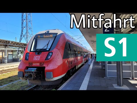 S-Bahn Rostock | Mitfahrt im Talent 2 (BR442) auf der S1 Rostock Hbf - Warnemünde (komplett)