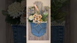 Ideias Lindas Faça Você Mesmo c/ JEANS Usados- Inspiração