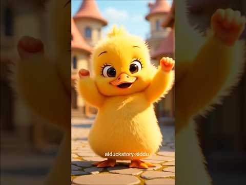 cutest 🥰 duck 🦆 dancing 💃😄. #aram sam sam#trending#funny #short video#cute#duck#cartoon#duck dance