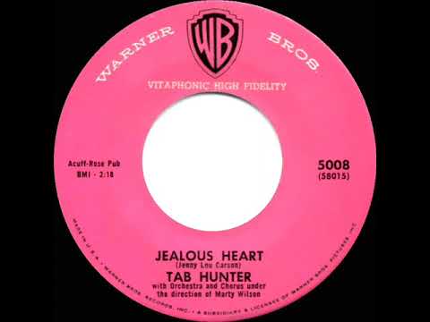 1958 Tab Hunter - Jealous Heart