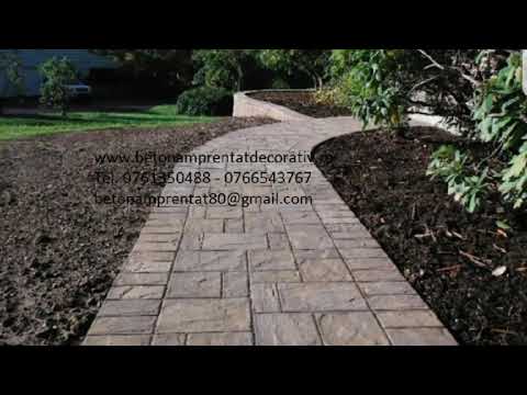 Beton Amprentat Motruleni - Mehedinti Tel.0761350488 -0766543767