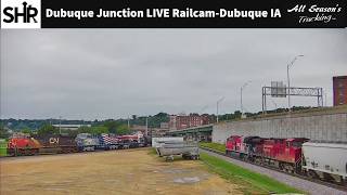 Dubuque Junction Live Railcam - Dubuque, IA #SteelHighway live webcam