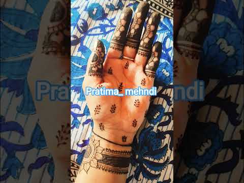 pratima mehndi design ♥️