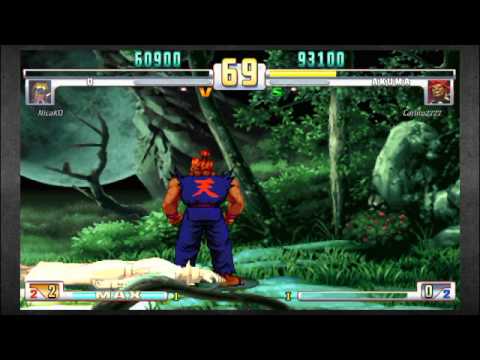 SFIII 3S Online Edition NicaKO(Q) vs Carlito2727(Akuma)