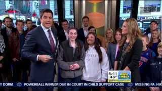 Stana Katic in Good Morning America