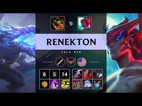 Renekton Mid vs Yone - NA Grandmaster Patch 25.18