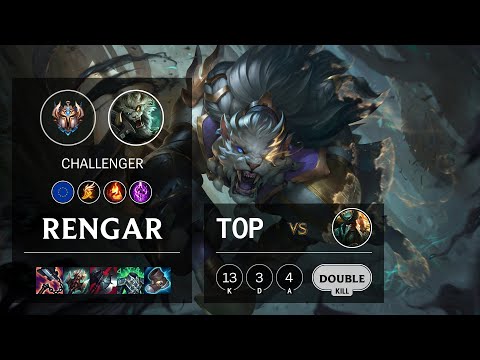 Rengar Top vs Gangplank - EUW Challenger Patch 11.16