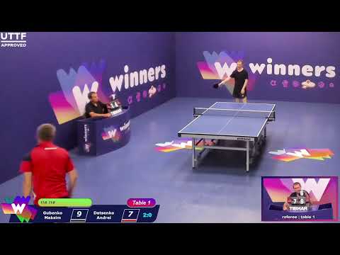 WINners League 09.07.21 Gubenko Maksim - Datsenko Andrei 14:30
