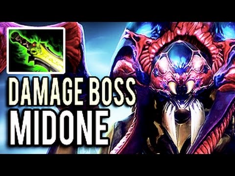 Hard Carry Nyx Assassin is Real! Ultimate Damage Boss by MidOne 9k MMR Dota 2