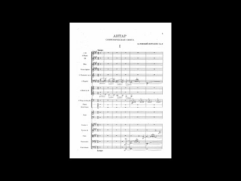 Rimsky-Korsakov - Symphony No. 2 'Antar' (Score)