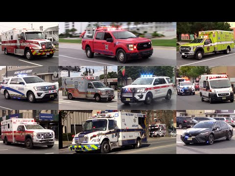 Ambulances Responding Compilation - Best Of 2025