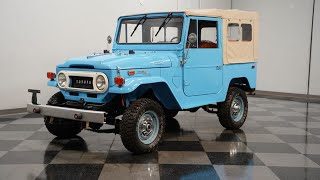 Video Thumbnail for 1970 Toyota Land Cruiser FJ40