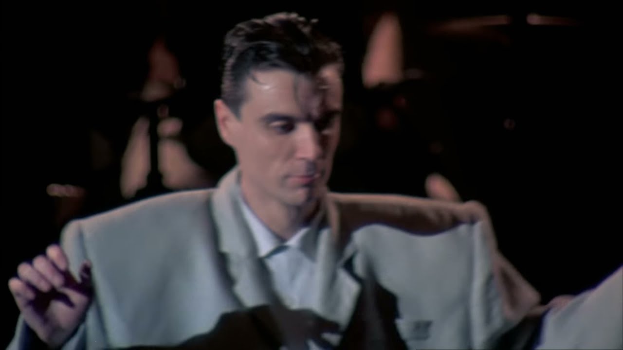 David Byrne dancing in a big suit - YouTube