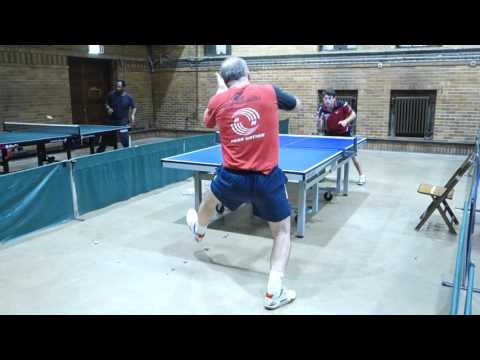 Ben Swislow vs Janusz Franeczek - Net & Paddle vs Experior - Chicago Table Tennis League