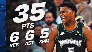 Anthony Edwards - Minnesota Timberwolves - Utah Jazz