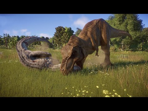 T Rex Max Vs All Carnivore Dinosaurs | Jurassic World Evolution 2 | Jurassic World