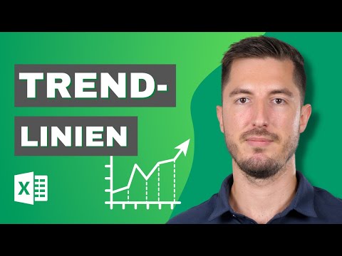 Trendlinien für Diagramm in Microsoft Excel verwenden und modifizieren
