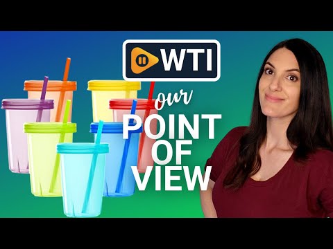 Youngever Plastic Kids Cups with Lids - WTI product video review
