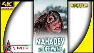 Mahadev Ke Deewane New Song 💕 WhatsApp Status ❤️ Full Screen 💕 Hansraj Raghuwanshi #Shorts#ajs#aj
