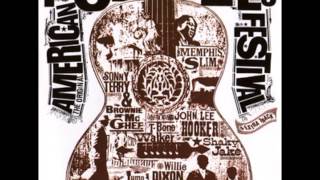 John Lee Hooker, Shake it baby, American Folk Blues Festival 1962