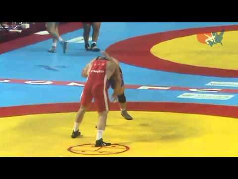 2011 World Freestyle 120kg Quarters - Tervel Dlagnev (USA) vs. Artur Taymazov (UZB)