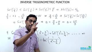 Inverse Trigonometric Function (Maths) (JEE (Main & Advanced) Class 12 )