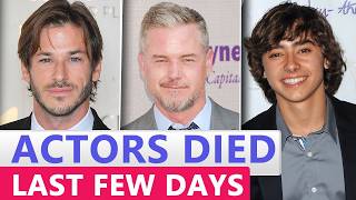 Famous Actors Who died Recently in Last FEW days 2026