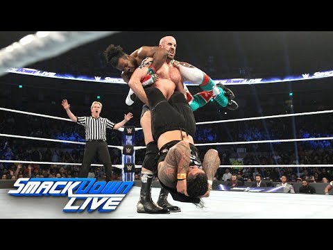 Xavier Woods vs. Jey Uso vs. Cesaro: SmackDown LIVE, Dec. 4, 2018