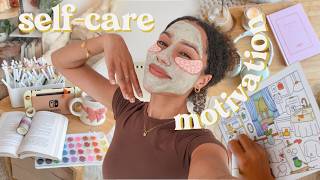 Spend a Self-Care Day With Me🕯️~ body care & cozy hobby body double