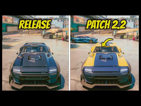 Cyberpunk 2077 - RELEASE vs NOW
