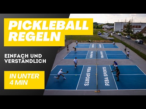 Was ist Pickleball? - Pickleball Regeln einfach erklärt - Deutsch / Doppel / www.pickleballcorner.de