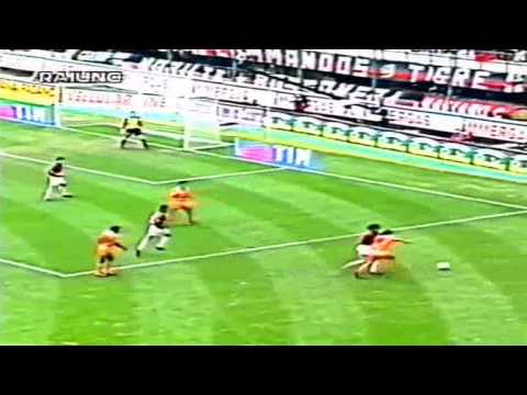 Serie A 1999-2000, day 06 Milan - Cagliari 2-2 (Morfeo, Shevchenko, Berretta, Bierhoff)