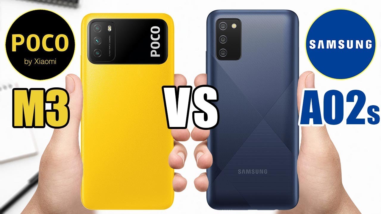 Poco M3 vs Samsung Galaxy A02s