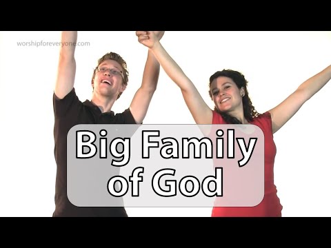 Big Family of God : Remix with Actions & Lyrics (by Nick & Becky Drake) - Kids Worship