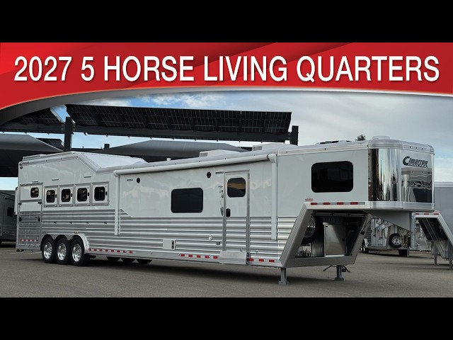 Preview image of 2027 Cimarron Norstar 5 Horse Living Quarters With Rear Tack And Starlink youtube video