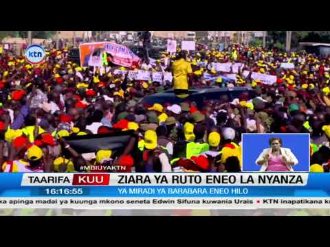 Ruto Atenga Sh23B Kujenga Barabara 8 za Km270, Kisumu Yaingia Mpango wa Maendeleo