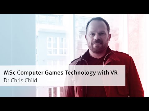 Meet Dr Chris Child, Programme Director of MSc Computer Games Technology with VR at City