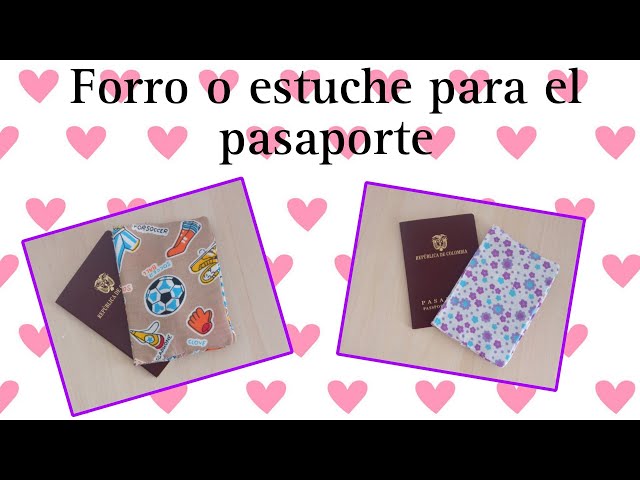 Vídeo relacionado con kwmobile Set de 1x Fundas Protectoras de Pasaporte - Protectores de Pasaporte con diseño Approved - con Espacio para Tarjetas